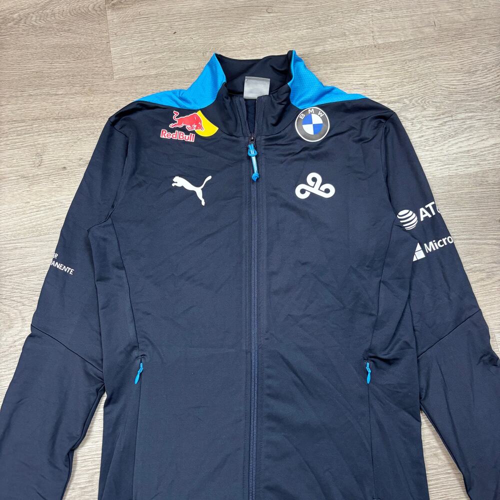 Cloud9 Puma Full Zip Jacket Sweater Men's Xs Avril Esports View 2